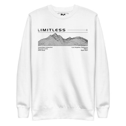 Limitless Endless Crewneck (White)